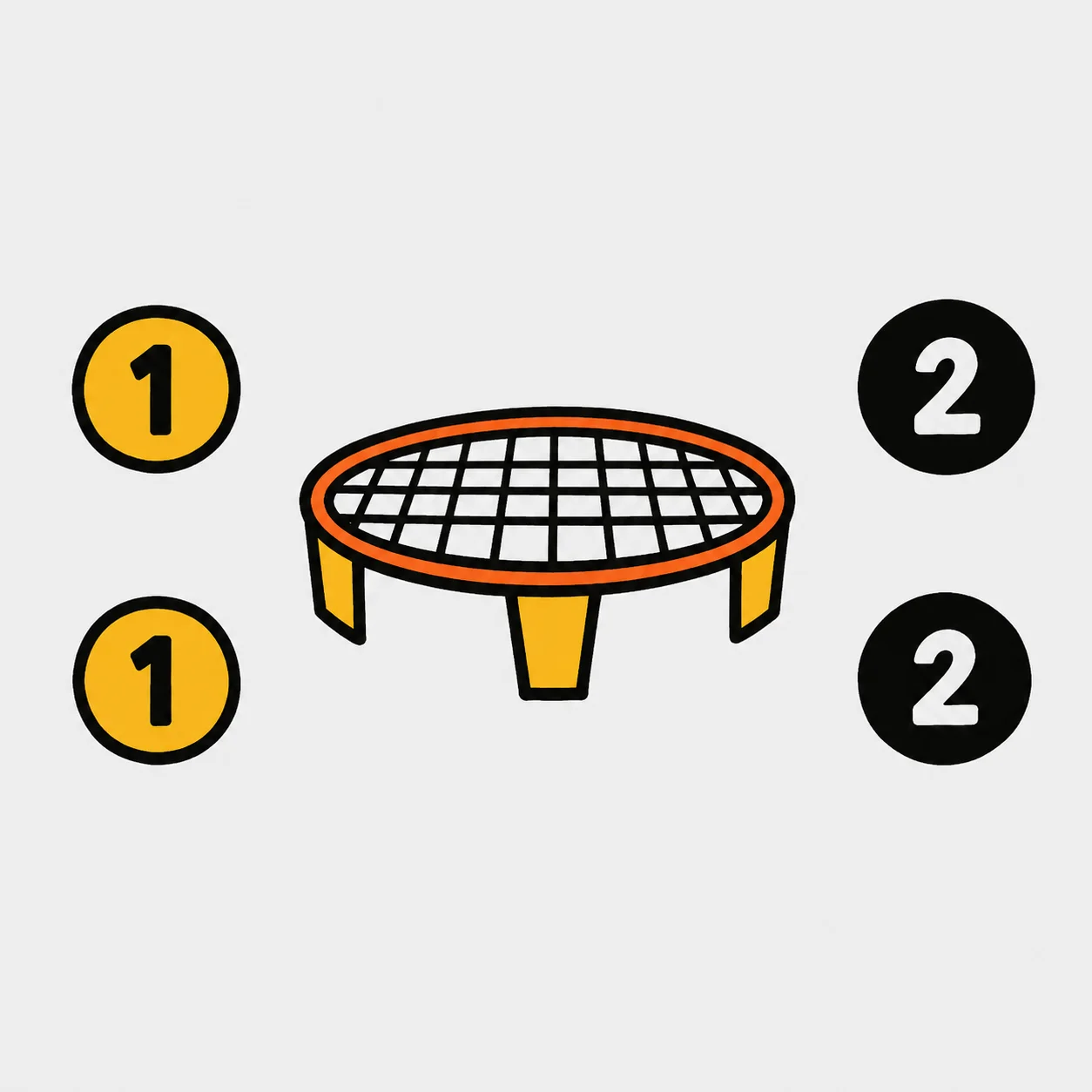 Sirve la pelota para iniciar el juego